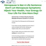 The Menopause Solution cb | Blue Heron Health News