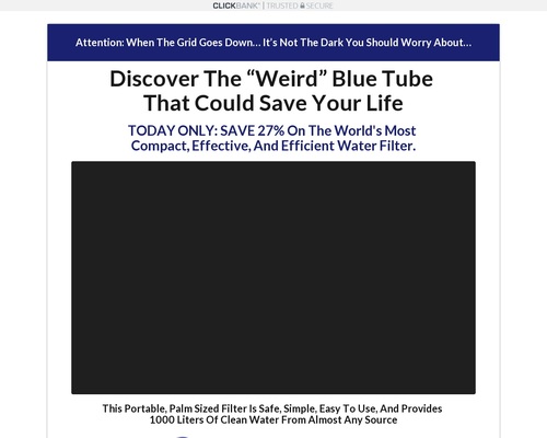 Aquastiq Personal Water Purification - Survival Life