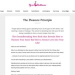 The Pleasure Principle - How to unlock the power of pleasure and transform your life by Amy Waterman.